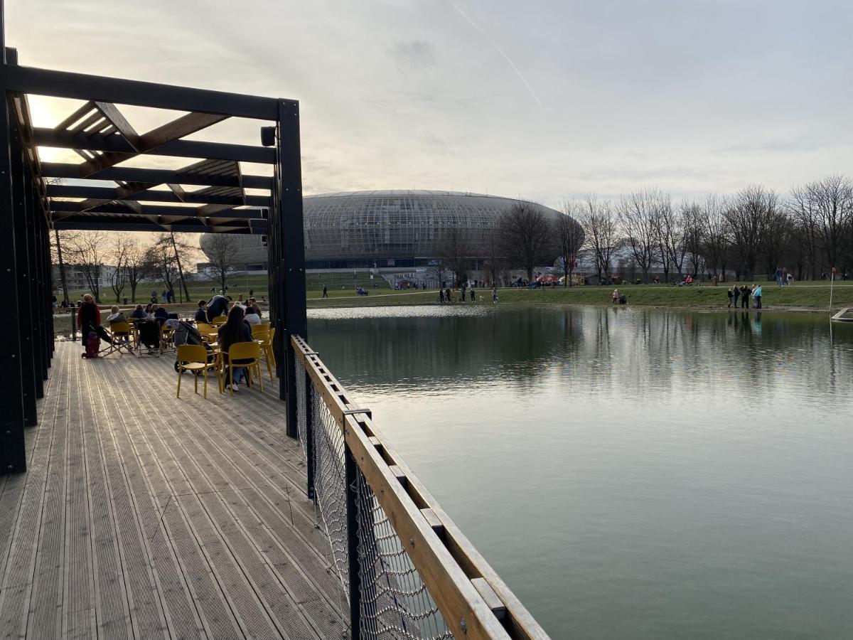 Tauron Arena Apartment With Garage - Krakow Lema Exterior foto